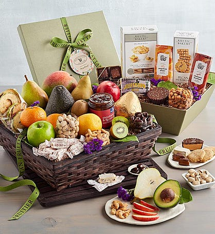 Manhattan Fruitier Fruit, Sweets, and Cheese Gift